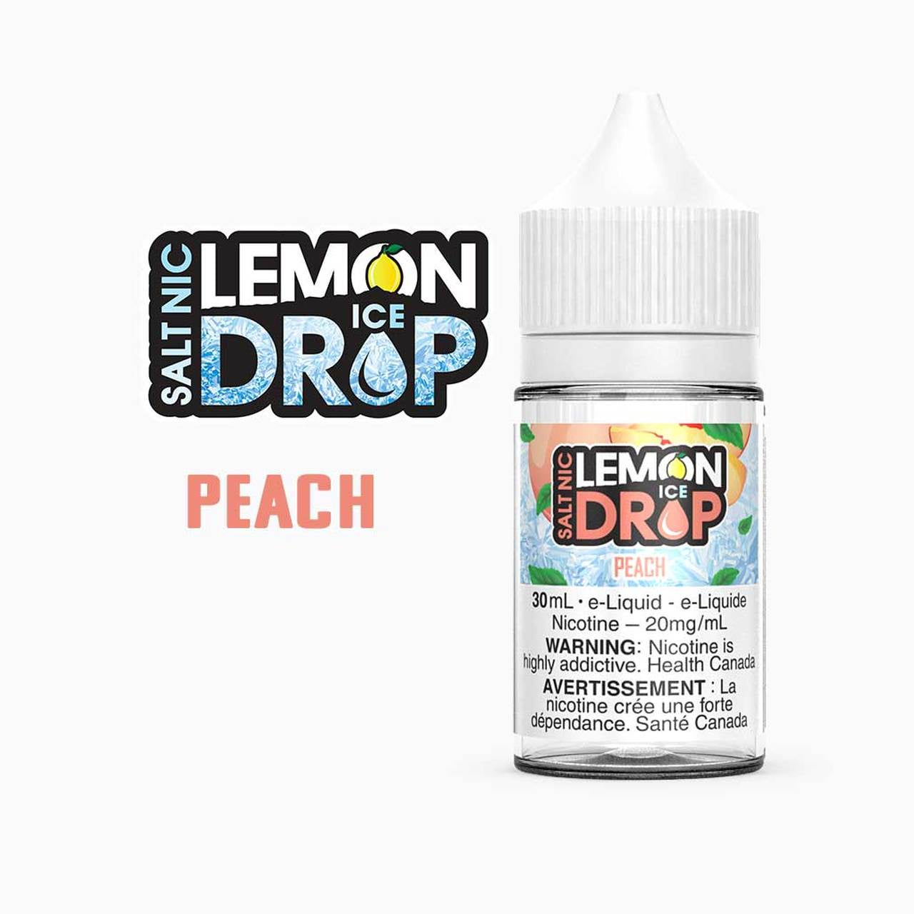 Lemon Drop Ice Salt - Peach 30mL