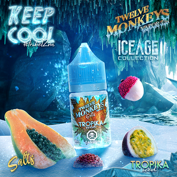 Twelve Monkeys Salt - Tropika Iced 30mL