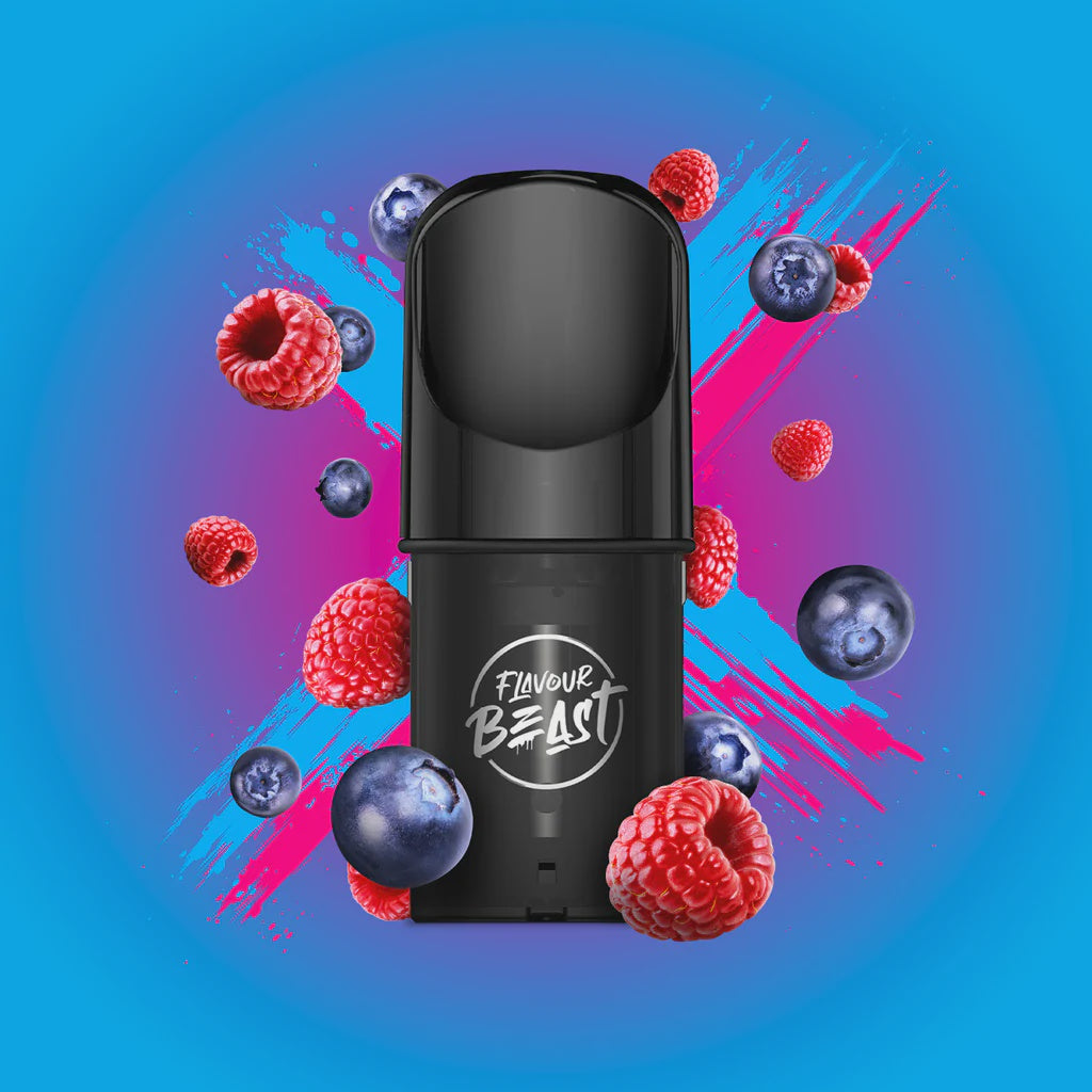 Flavour Beast Pod Pack - Bomb Blue Razz