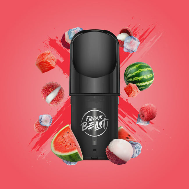 Flavour Beast Pod Pack - Lit Lychee Watermelon Iced