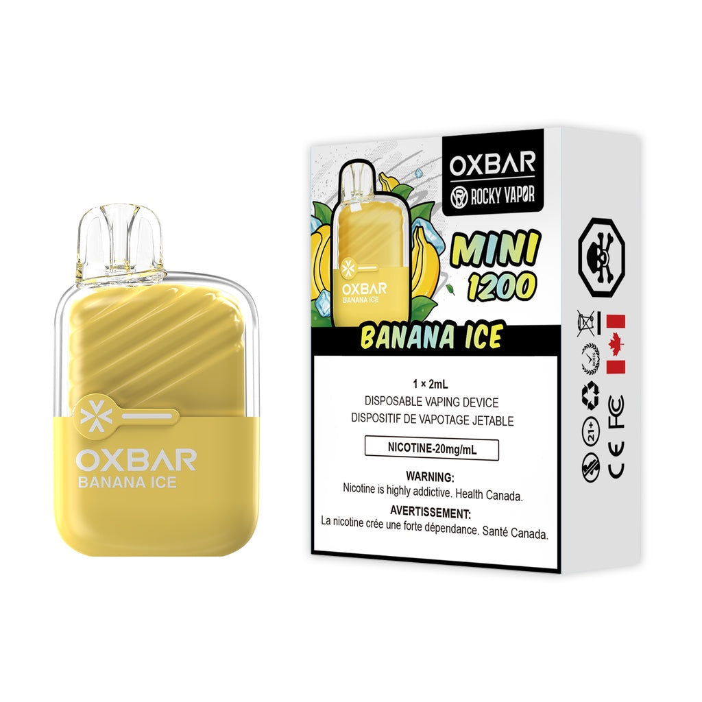OxBar Mini 1200 - Banana Ice