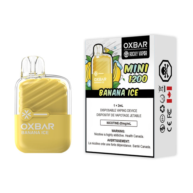 OxBar Mini 1200 - Banana Ice