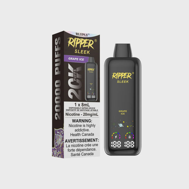 Ripper Sleek Zero Nic - Grape Ice