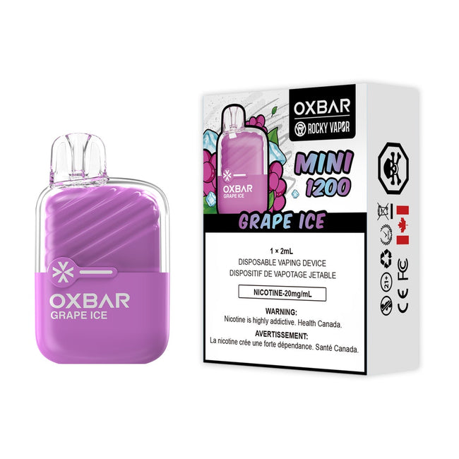 OxBar Mini 1200 - Grape Ice