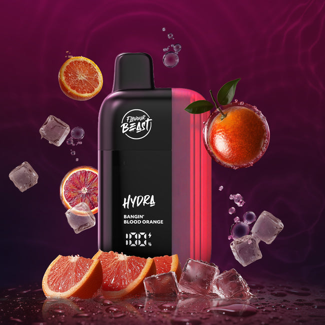 Flavour Beast Hydra - Bangin Blood Orange Iced