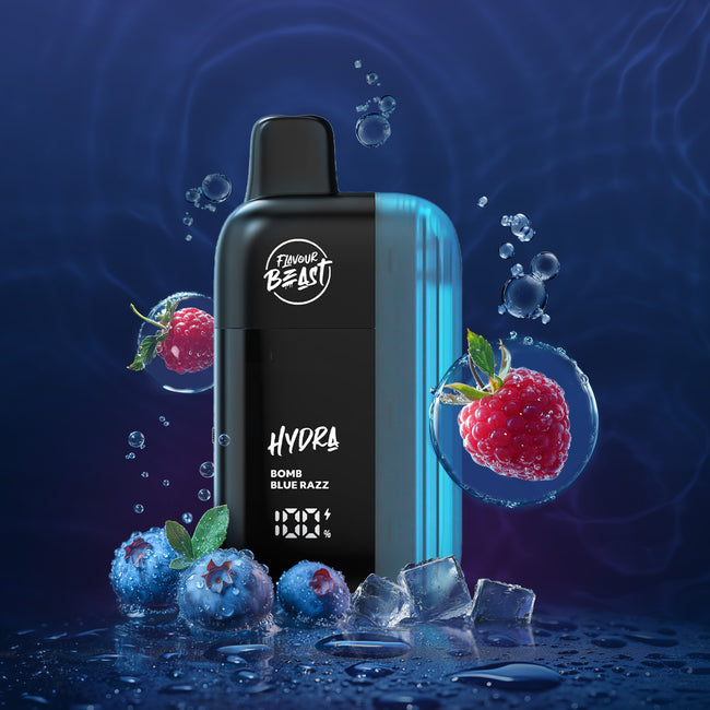 Flavour Beast Hydra - Bomb Blue Razz Iced