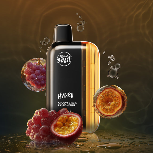 Flavour Beast Hydra - Groovy Grape Passionfruit Iced