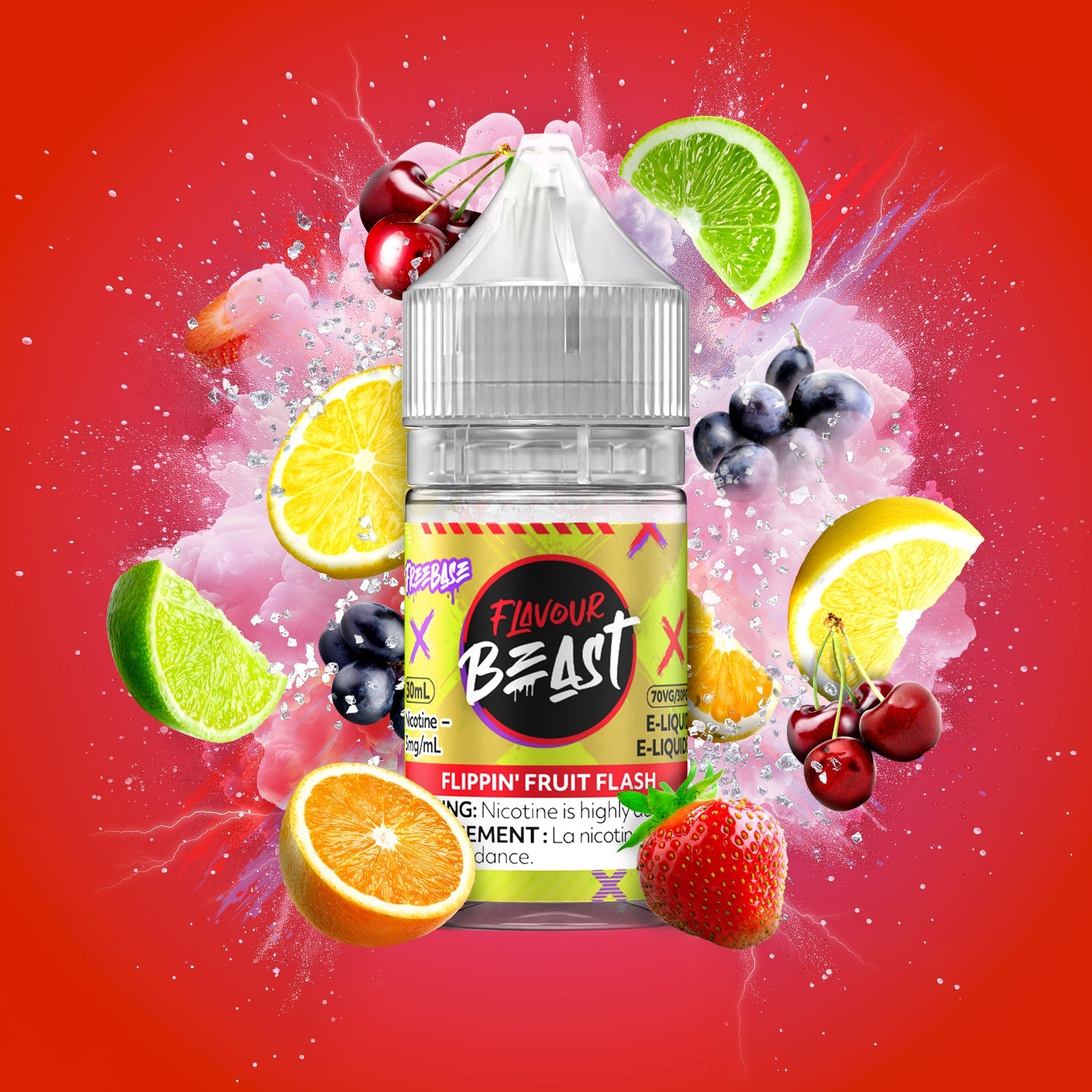 Flavour Beast FreeBase - Flippin Fruit Flash