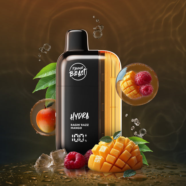 Flavour Beast Hydra - Ragin Razz Mango Iced