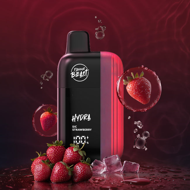 Flavour Beast Hydra - Sic Strawberry Iced