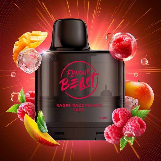 Flavour Beast Level X - Ragin Razz Mango