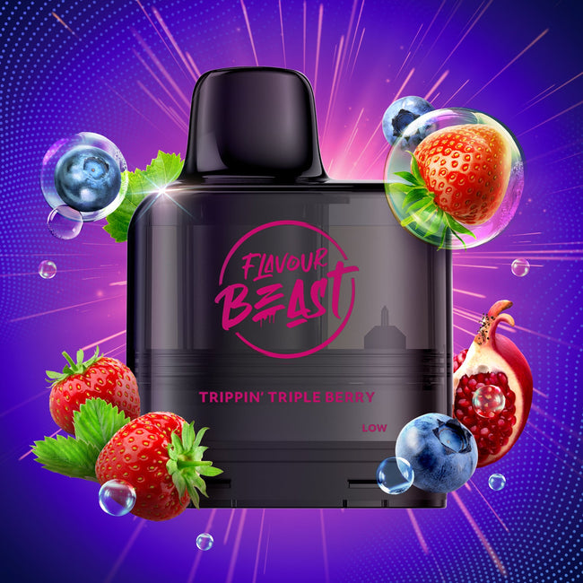 Flavour Beast Level X - Trippin Triple Berry