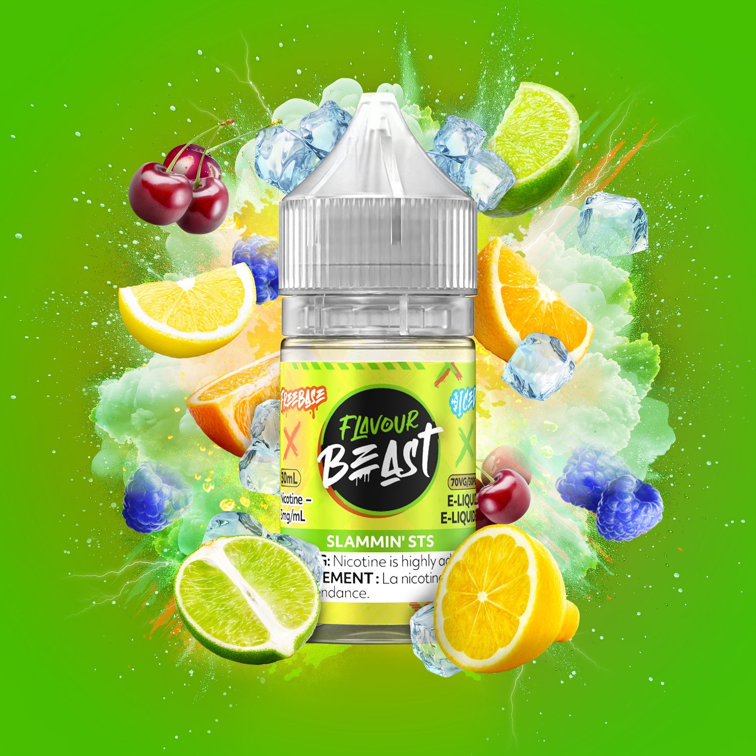 Flavour Beast FreeBase - Slammin STS Iced