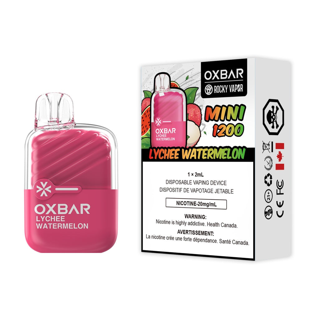 OxBar Mini 1200 - Lychee Watermelon