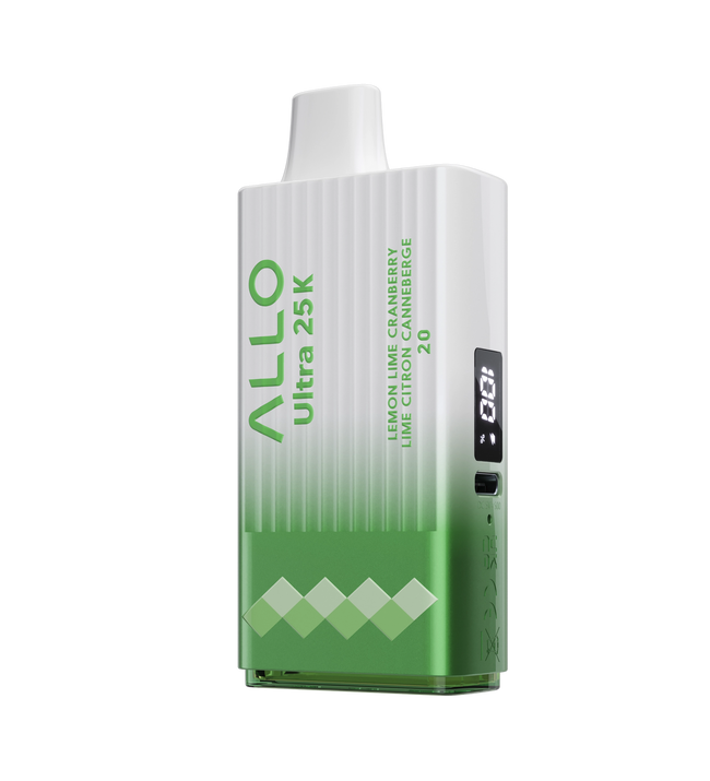 Allo Ultra 25k - Lemon Lime Cranberry