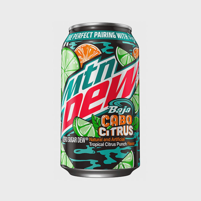 Mountain Dew Baja Cabo Citrus Zero