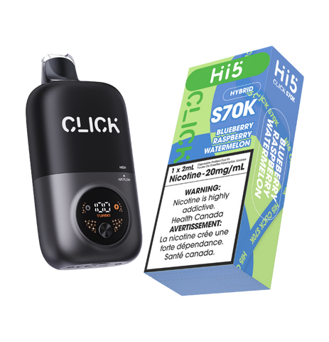 Hi5 CLICK S70K STARTER KIT - Dragonfruit Strawberry