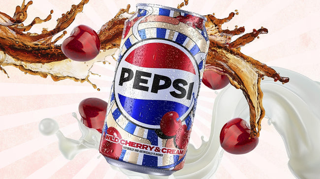 Pepsi Wild Cherry and Cream