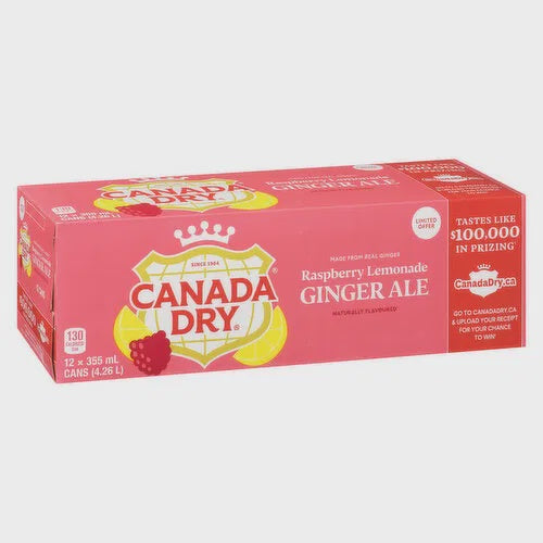 Canada Dry Raspberry Lemonade