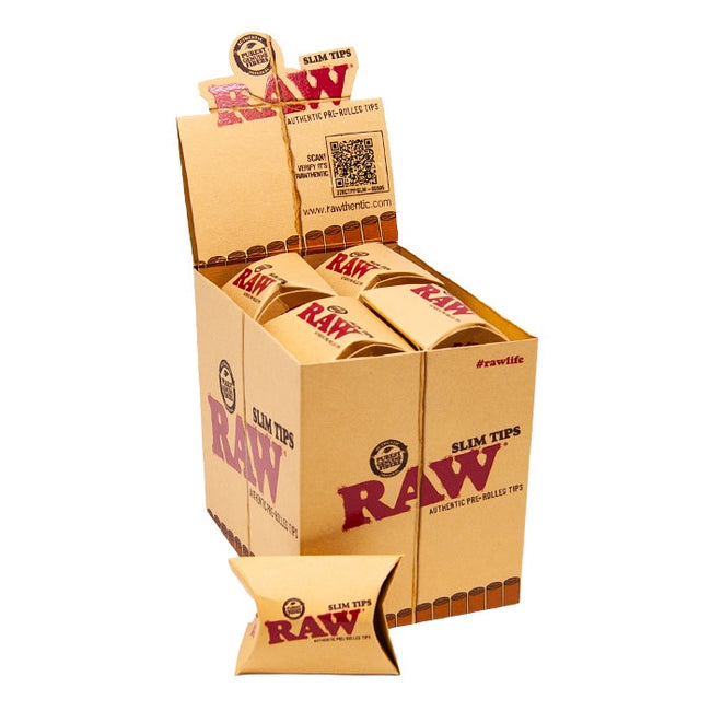 Raw Tips Pre Rolled Pillow Pack