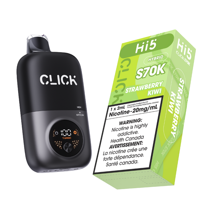 Hi 5 CLICK S70K STARTER KIT - Strawberry Kiwi
