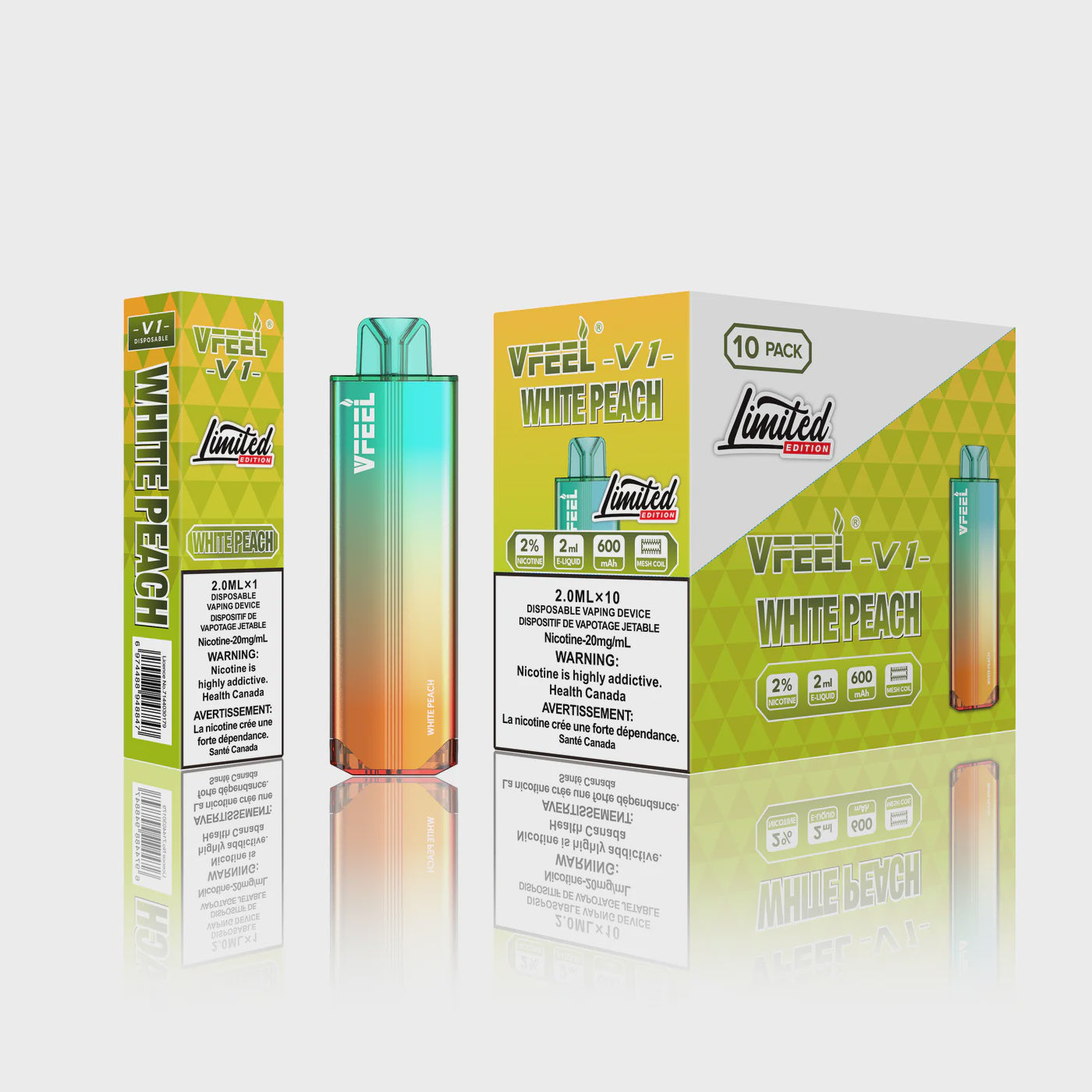 VFeel V1 - White Peach