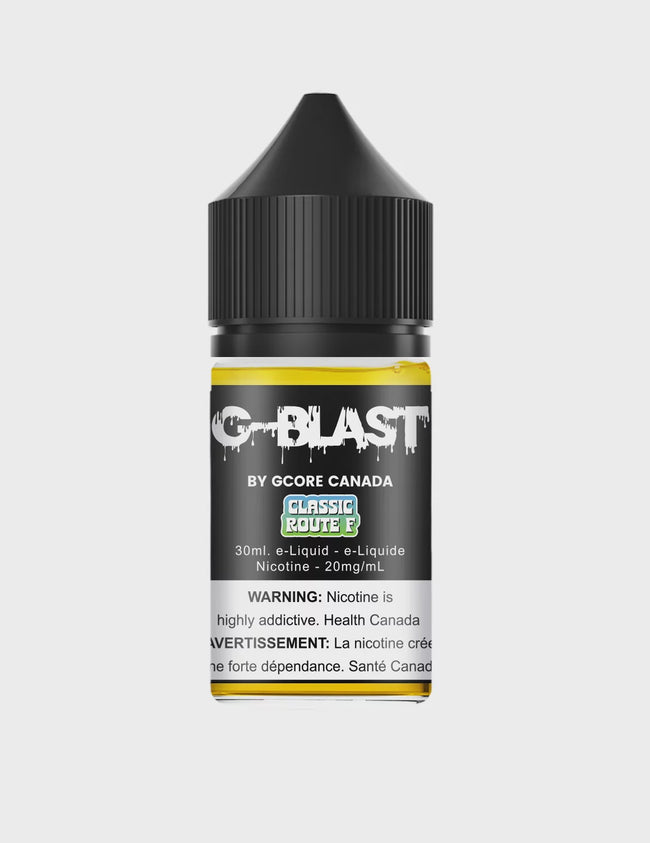 G-Blast Salt E-Juice - Classic Route F