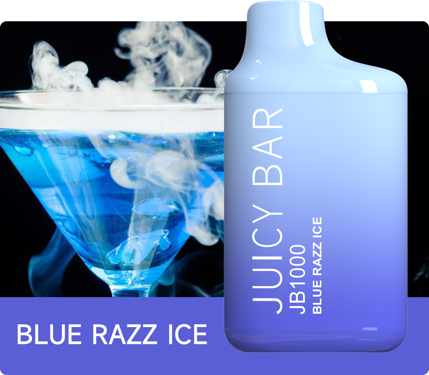 Juicy Bar JB1000 - Blue Razz Ice