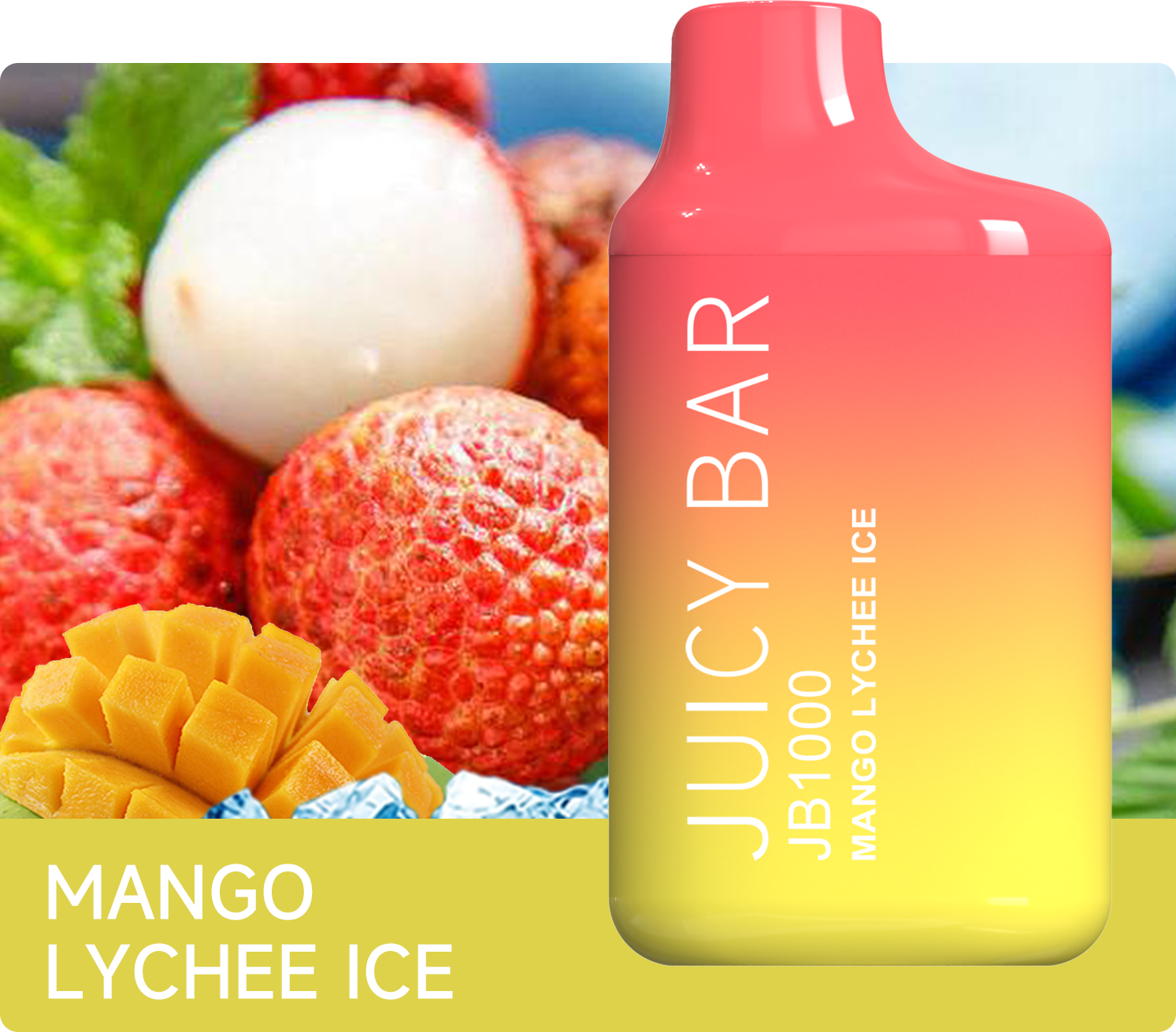 Juicy Bar JB1000 - Mango Lychee Ice
