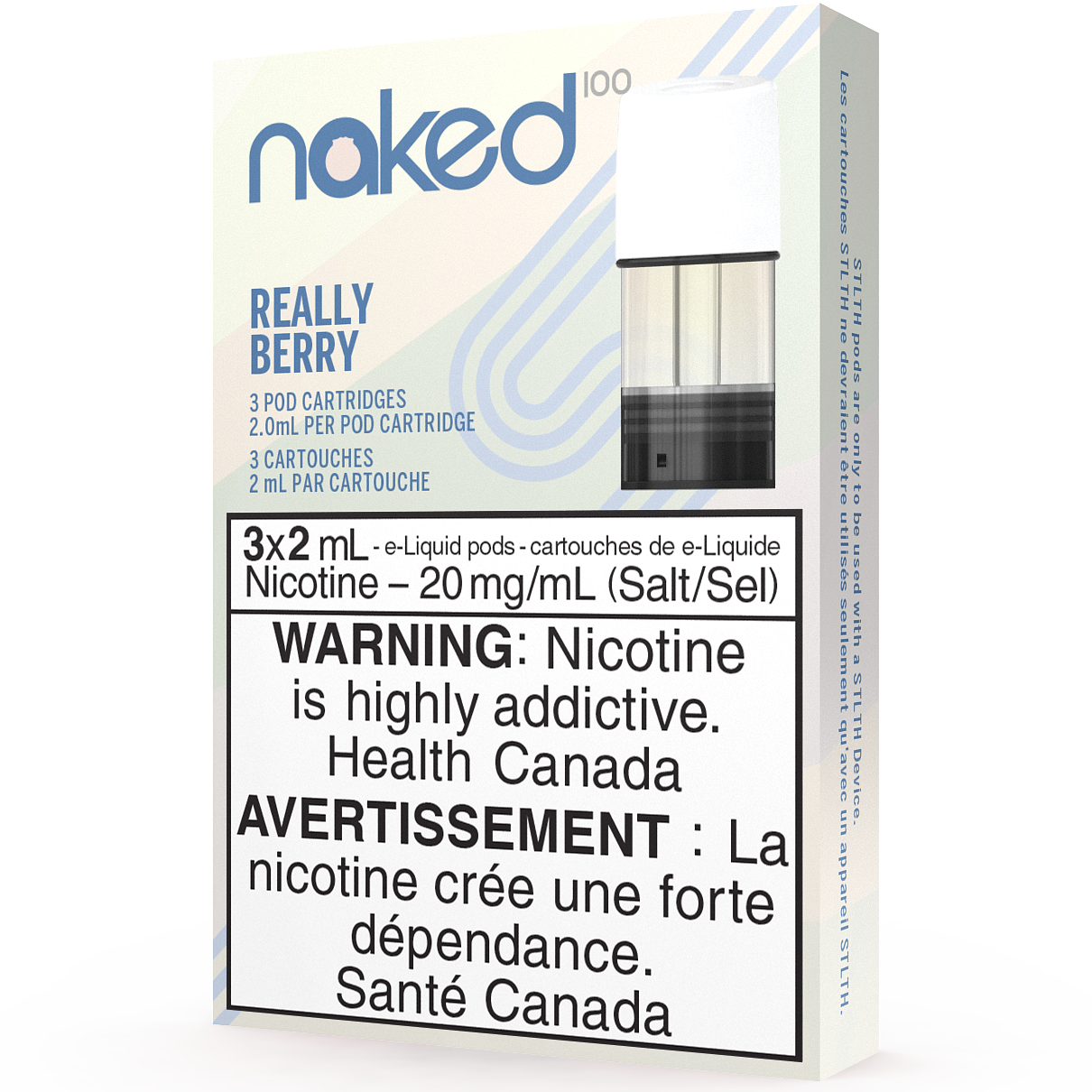 Naked- Really Berry- STLTH Pods