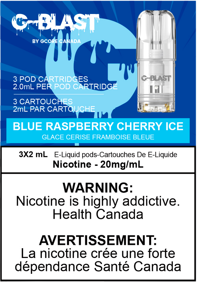 G-Blast - Blue Raspberry Cherry ICE