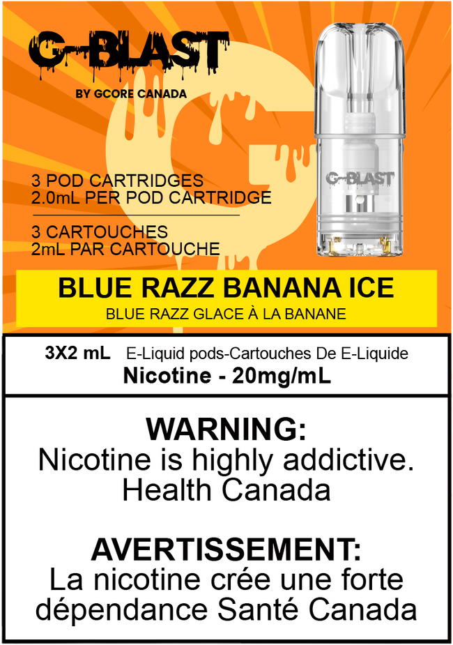 G-Blast - Blue Razz Banana ICE