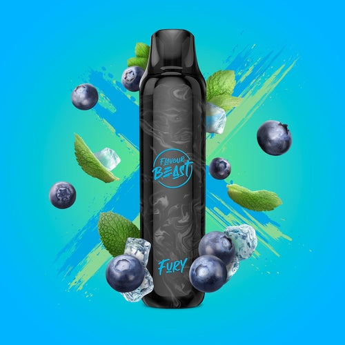 Flavour Beast Fury - Blessed Blueberry Mint Iced