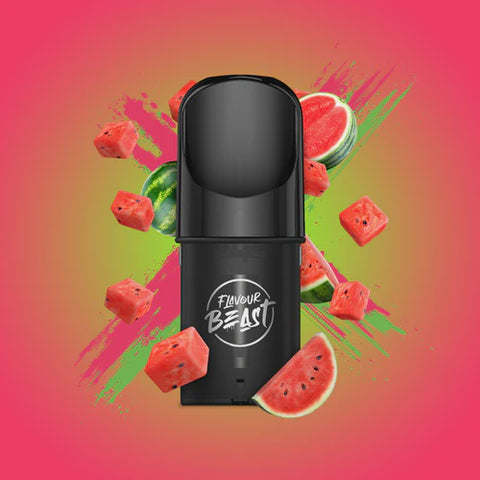 Flavour Beast Pod Pack - Savage Strawberry Watermelon Iced