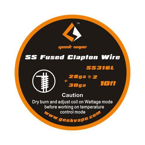 Fused Clapton Wire (24ga*2+32ga*3m) 30FT