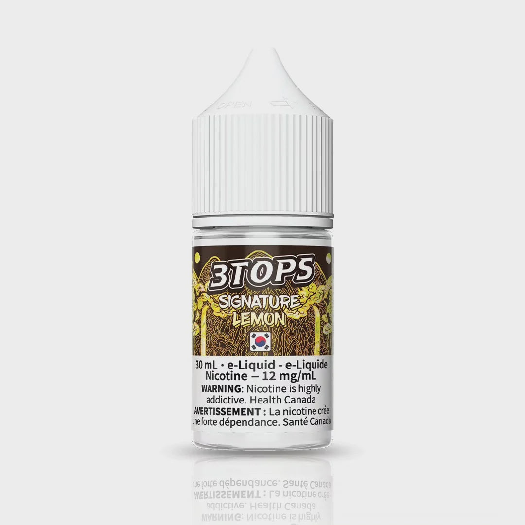 3TOPS Synthetic Nic - Signature Lemon Vape Corner E-Cig Shop 3TOPS Synthetic Nic - Signature Lemon Vape Corner E-Cig Shop