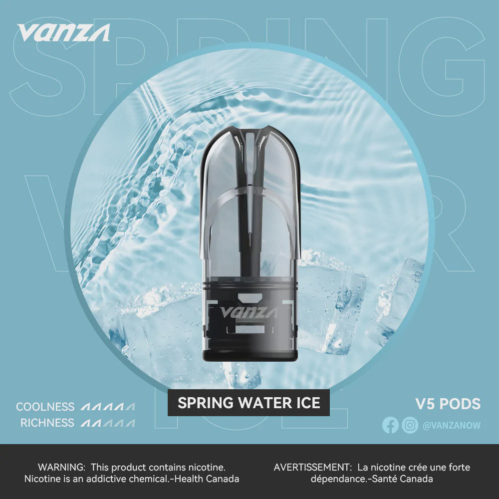 Vanza Pods - Spring Water Ice