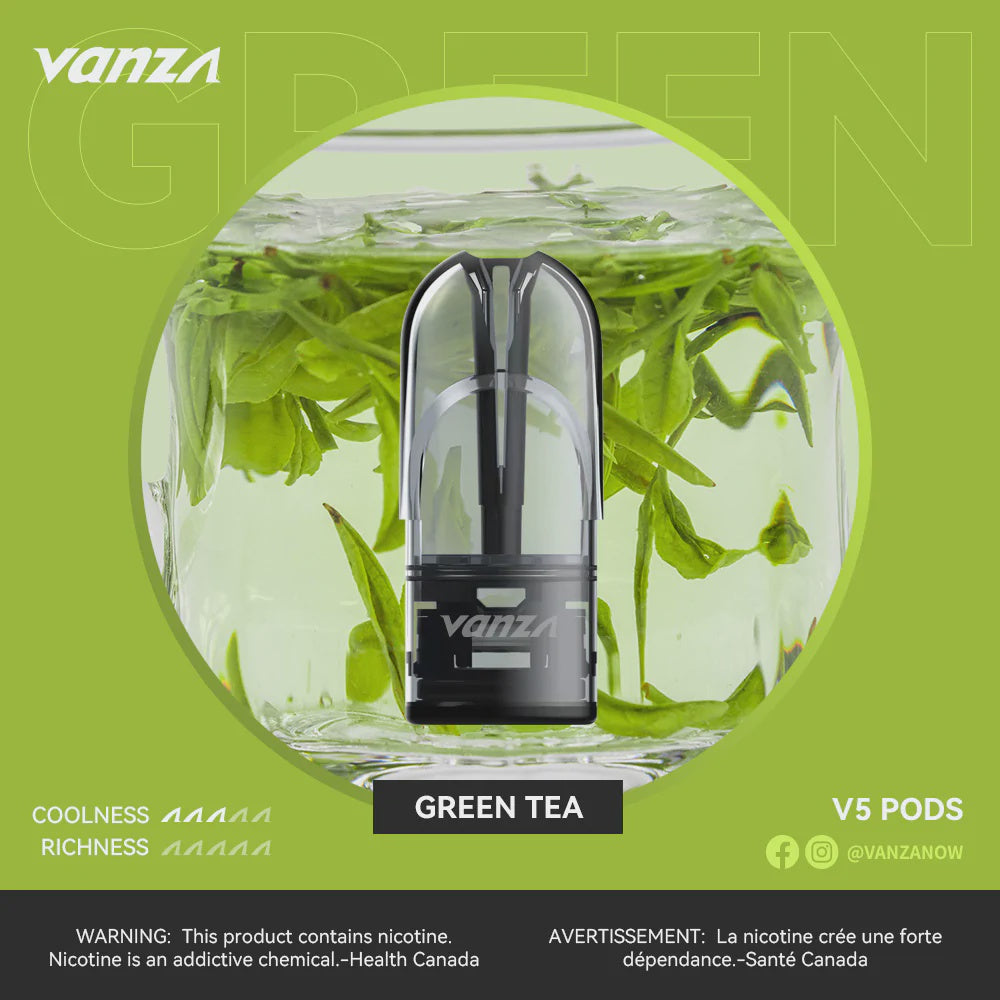 Vanza Pods - Green Tea